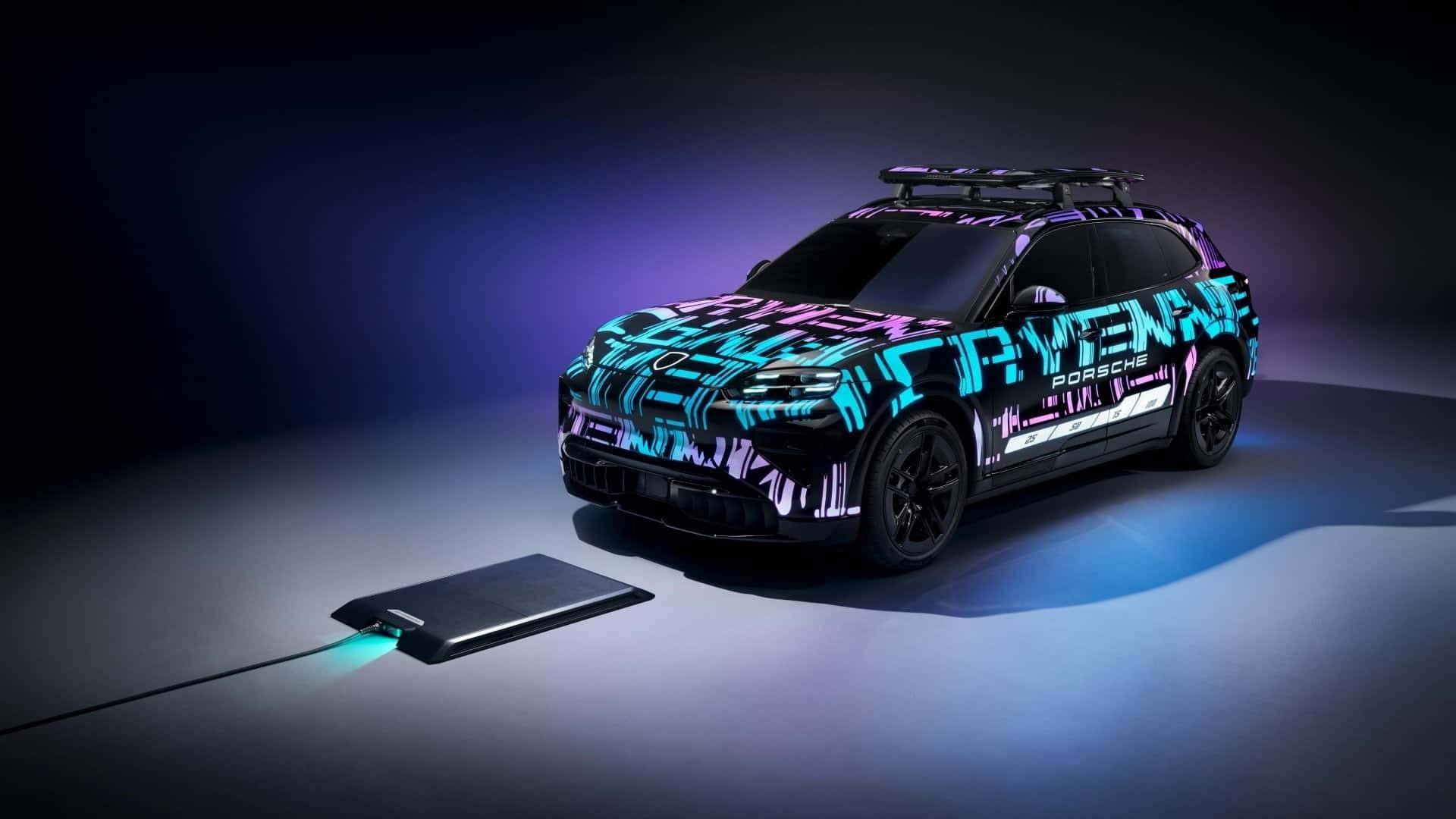 保时捷感应充电器明年发售:纯电卡宴即停即充,售价近 7000 欧元